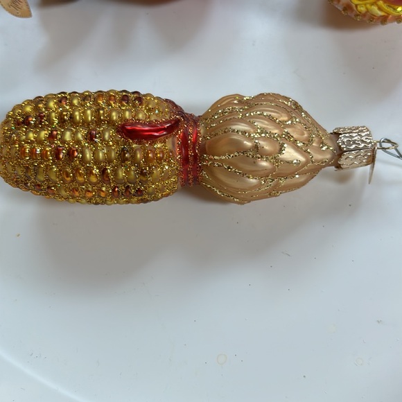 Vintage Old World Christmas Merck Family fall ornaments - Picture 2 of 6